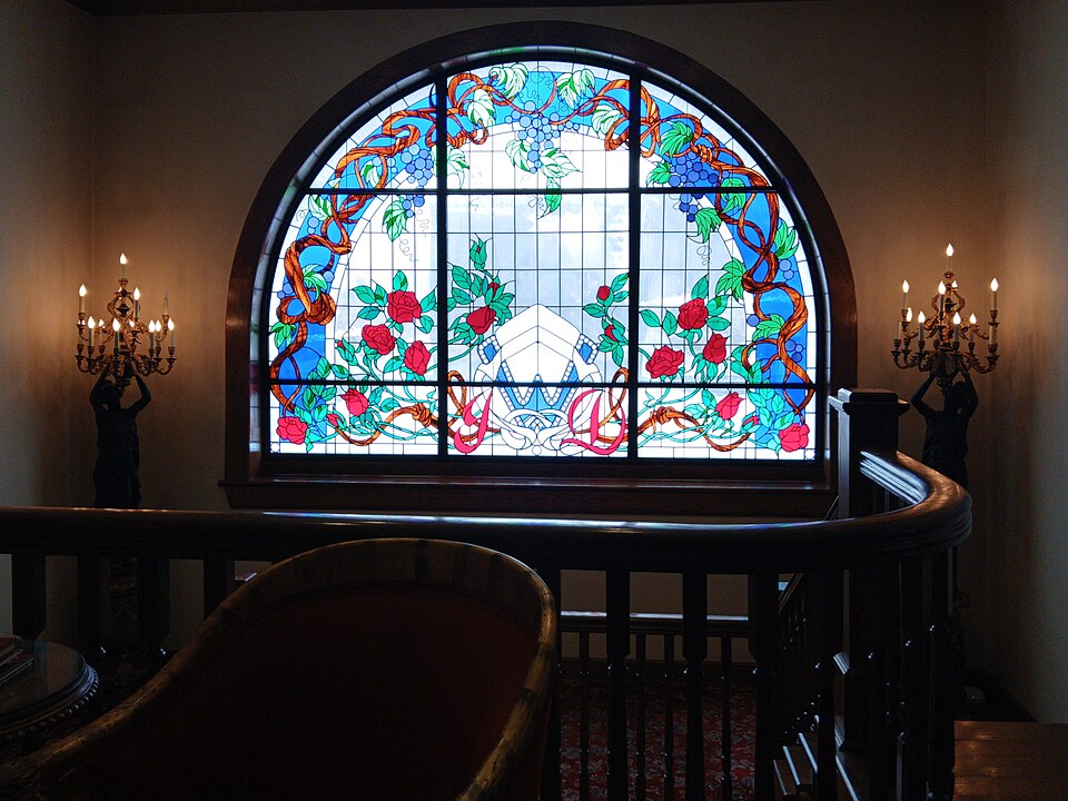 Stained-glass window