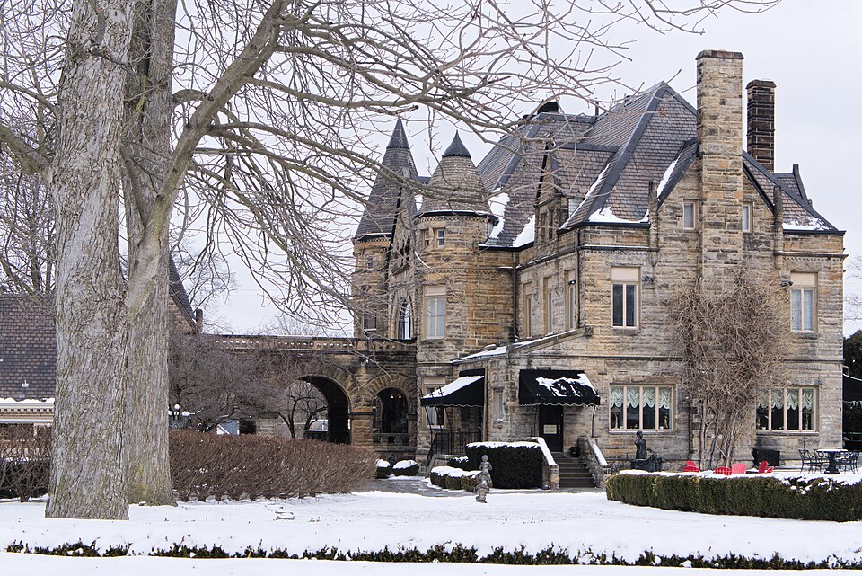 Rear of the Buhl Mansion