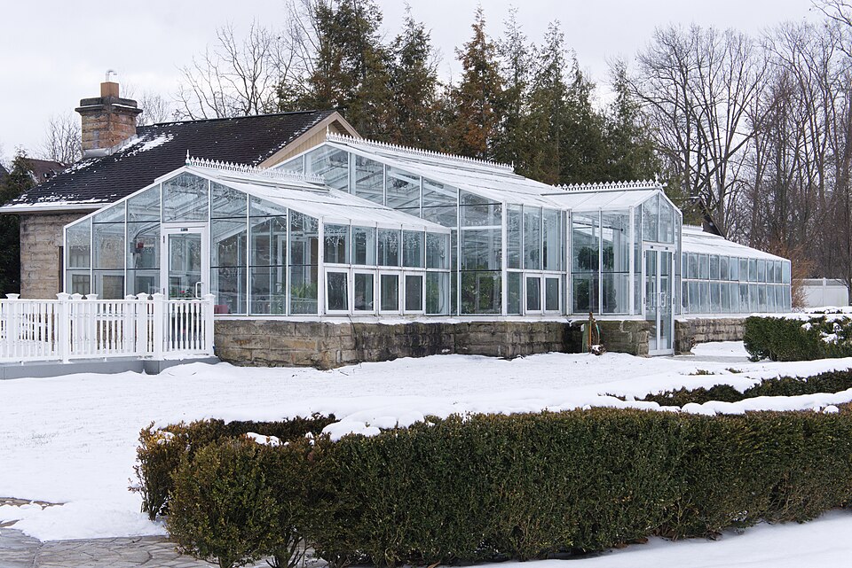 Conservatory at the Buhl mansion