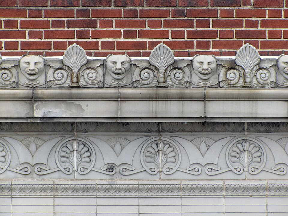 Terra-cotta frieze