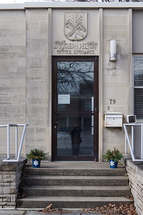 Rectory office entrance