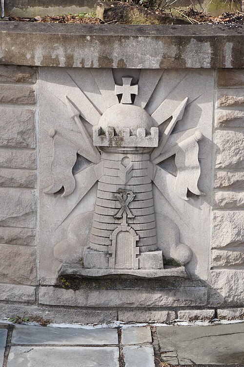 Tower with chi-rho