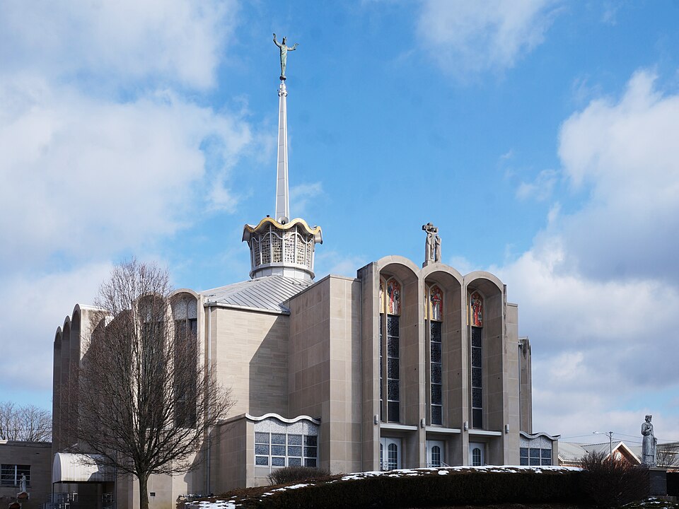 Sun and shade on St. Joseph Church