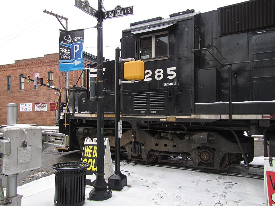 Locomotive crossing